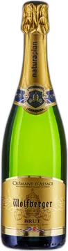 Naturaplan Bio-Crémant d'Alsace AOC Wolfberger, brut