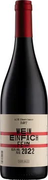 "Wein einfach fein" Rot AOC