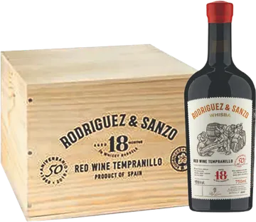 Tempranillo aged 18 months in Whisky barrels
